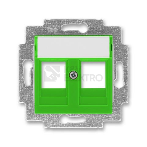 ABB Levit kryt datové zásuvky zelená 5014H-A01018 67