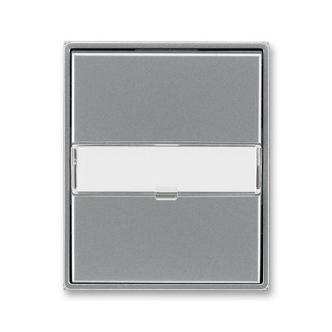 ABB Time, Time Arbo kryt vypínače ocelová 3558E-A00610 36 s popisovým polem