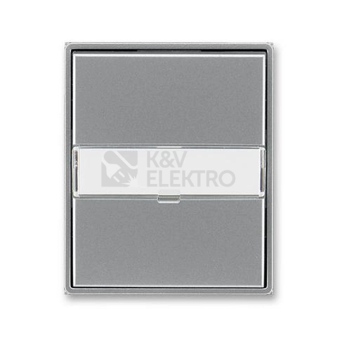 Obrázek produktu ABB Time, Time Arbo kryt vypínače ocelová 3558E-A00610 36 s popisovým polem 0