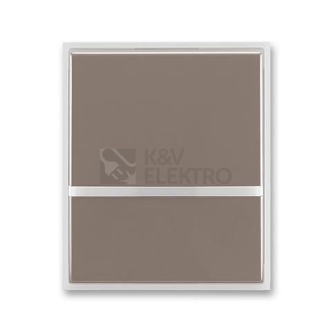 Obrázek produktu ABB Time,Time Arbo kryt vypínače lungo/mléčná bílá 3558E-A00653 26 s průzorem 0