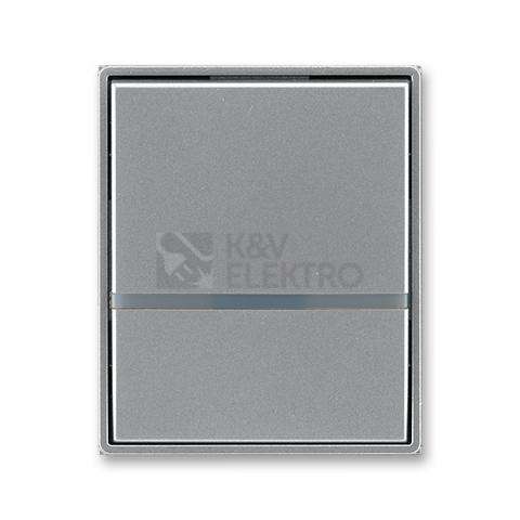 Obrázek produktu  ABB Time,Time Arbo kryt vypínače ocelová 3558E-A00653 36 s průzorem 0