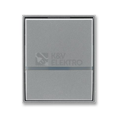 Obrázek produktu ABB Time,Time Arbo kryt vypínače ocelová 3558E-A00653 36 s průzorem 0