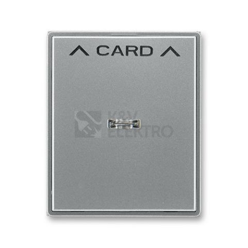 ABB Time, Time Arbo kryt kartového spínače ocelová 3559E-A00700 36 s průzorem
