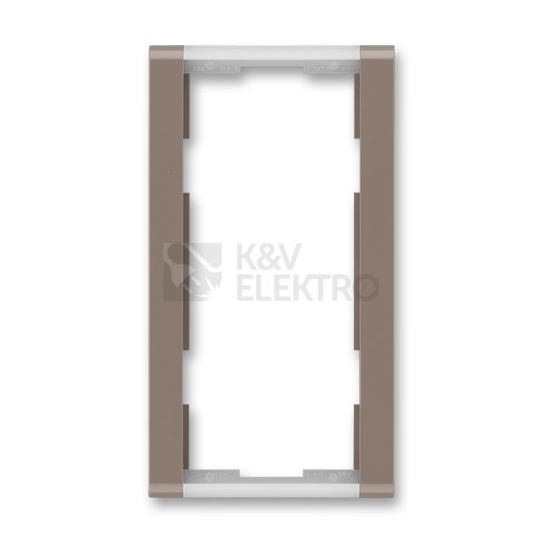 Obrázek produktu ABB Time dvojrámeček lungo/mléčná bílá 3901F-A00121 26 svislý 0