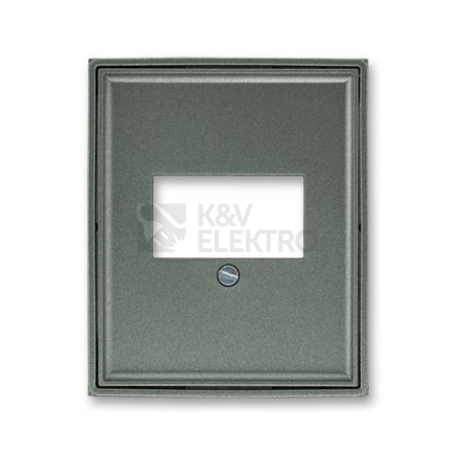 ABB Time, Time Arbo kryt zásuvky antracitová 5014E-A00040 34 pro HDMI, USB, VGA nebo reprozásuvku