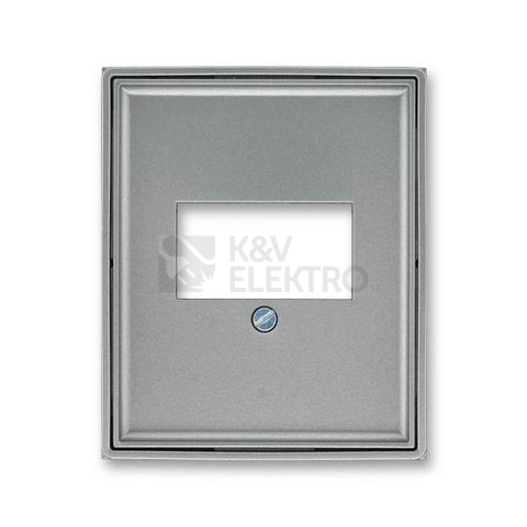 Obrázek produktu ABB Time, Time Arbo kryt zásuvky ocelová 5014E-A00040 36 pro HDMI, USB, VGA nebo reprozásuvku 0