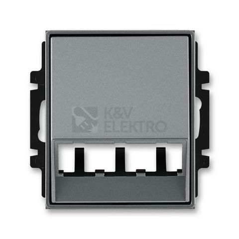 Obrázek produktu ABB Time, Time Arbo kryt LED osvětlení nebo datové zásuvky ocelová 5014E-A00400 36 pro Panduit Mini-Com 0