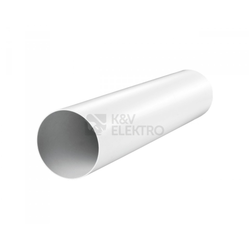 PVC ventilační trubka kulatá 0,5m/125mm VENTS 2005 1002005