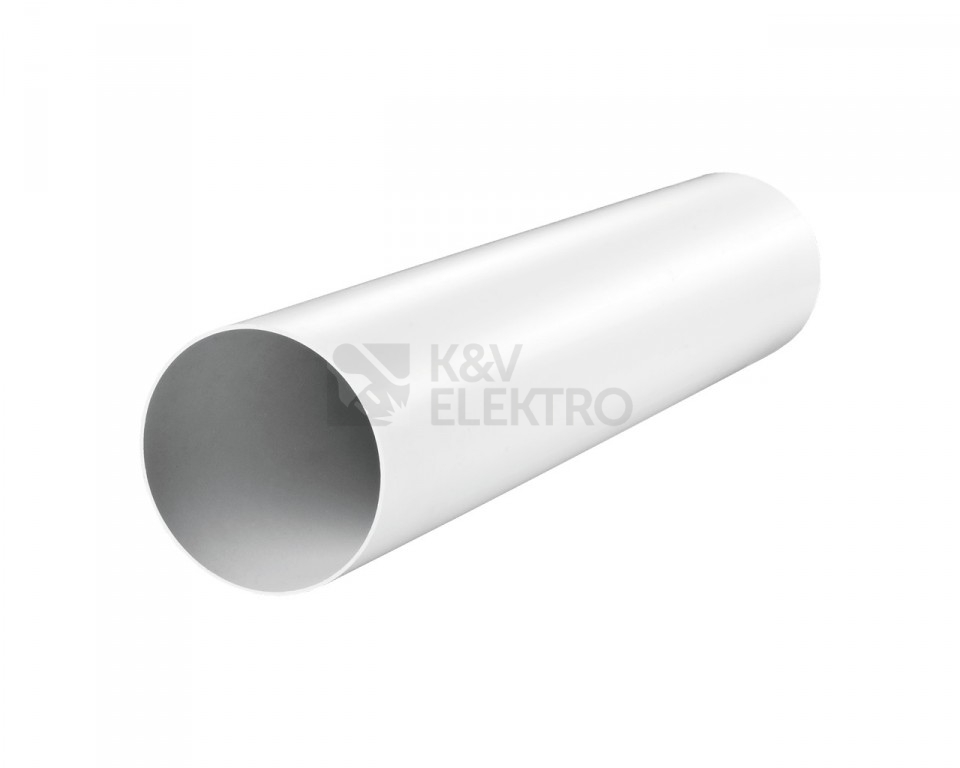 Obrázek produktu PVC ventilační trubka kulatá 0,5m/125mm VENTS 2005 1002005 0