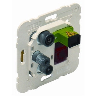 Efapel LOGUS 90 Multimediální zásuvka R-TV-SAT RJ45 Cat.6 UTP optic.kon. SC APC 21545 (obrázek 2)
