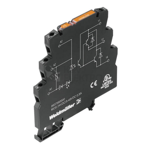RELE MOS 24VDC/5-48VDC 0,5A