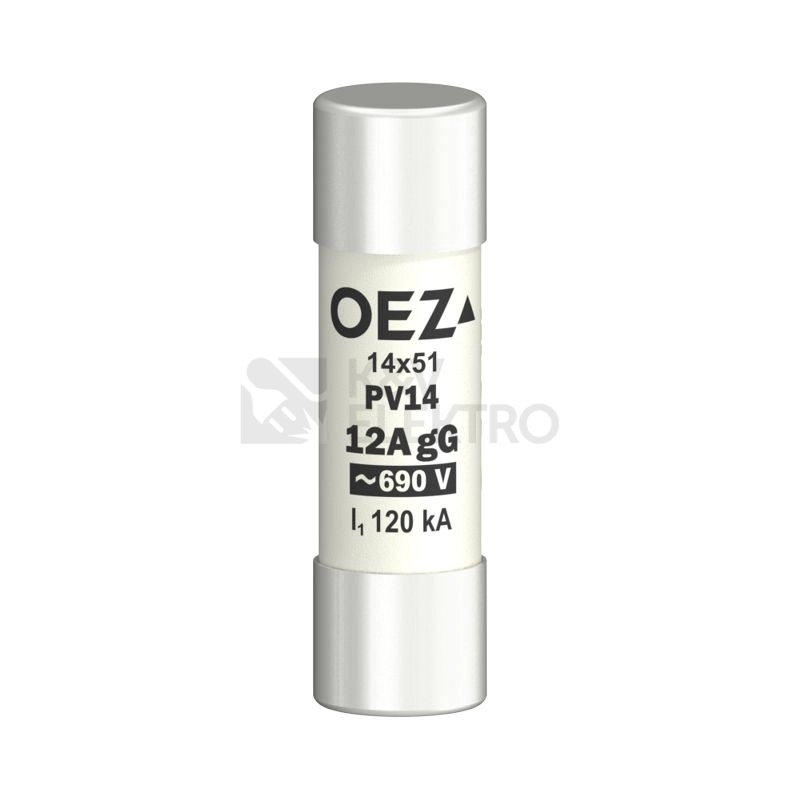 Obrázek produktu Pojistka válcová OEZ PV14 12A gG 0