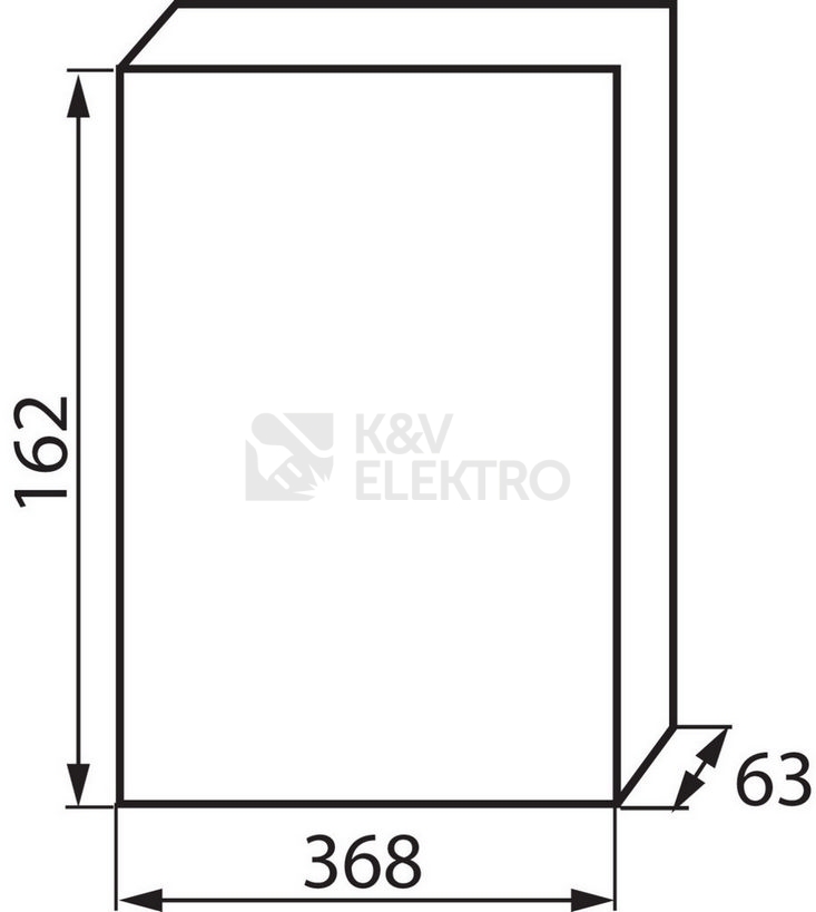 Obrázek produktu Kryt jističe Kanlux DB118W 1X18P/SM 03854 1