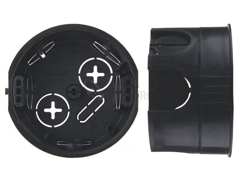 Obrázek produktu Elektroinstalační krabice UK1 SEZ 6400-201 černá 1