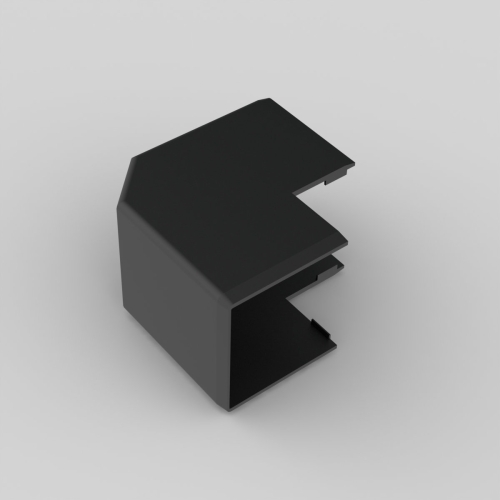 Roh KOPOS vnější 8646 LHD 40x40 černý