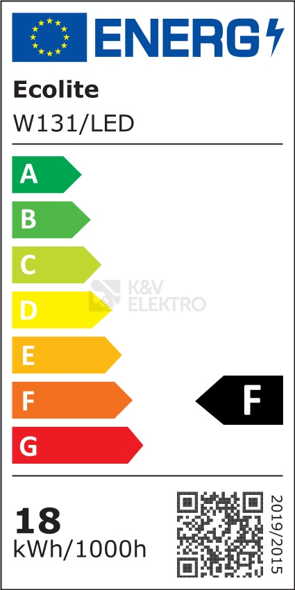 Obrázek produktu Stropní a nástěnné svítidlo Ecolite VICTOR LED B W131/LED/B-4100 18W IP44 3