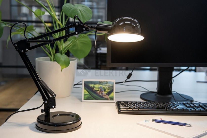 Obrázek produktu Stolní lampa Kanlux PIXA KT-40-B černá 19301 1