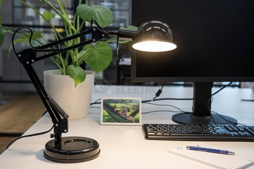 Obrázek produktu Stolní lampa Kanlux PIXA KT-40-B černá 19301 1