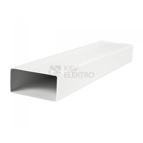 PVC ventilační potrubí hranaté 1m/55x110mm VENTS 5010 1005010