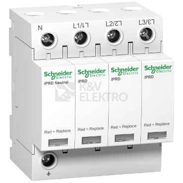 Obrázek produktu Svodič přepětí IPRD20 3P+N T2 Schneider Electric A9L20600 0