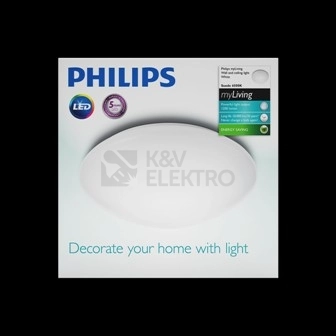 Obrázek produktu Nástěnné a stropní LED svítidlo Philips Suede 31801/31/16 průměr 28cm 4000K neutrální bílá 4
