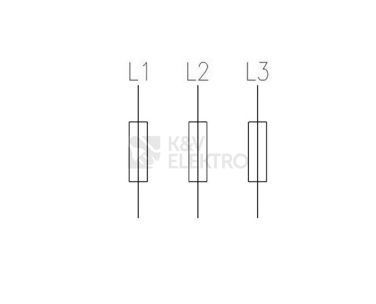 Obrázek produktu POJISTKOVY SPODEK 3 POL FCFBD02DI-3 2