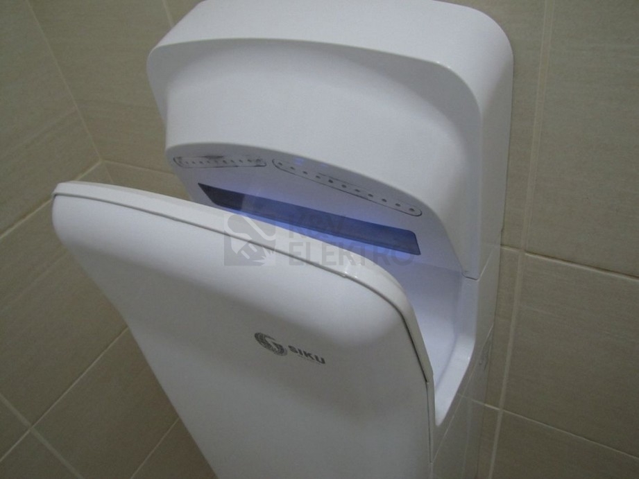 Obrázek produktu Automatický osoušeč rukou SIKU OB 115 2050W tryskový bílý 1