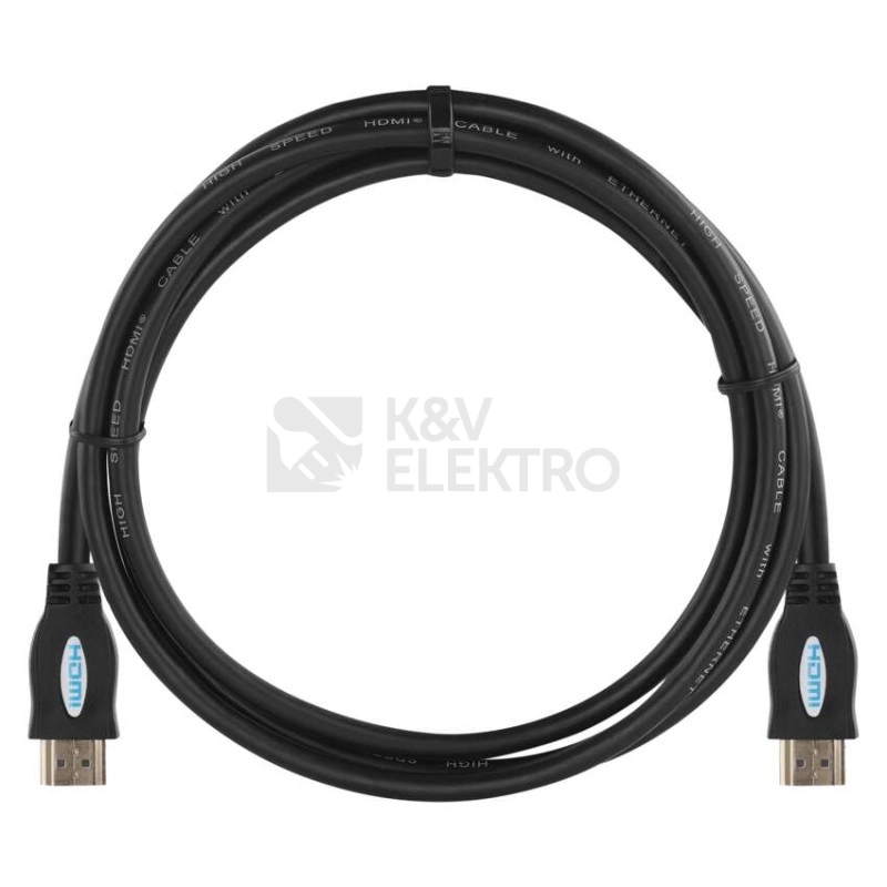 Obrázek produktu HDMI kabel 2.0 High Speed 4K EMOS SL0101 A-A vidlice 1,5m 2