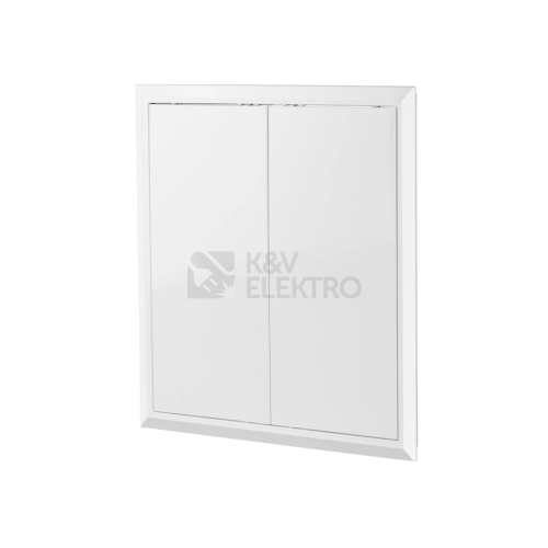 Plastová revizní dvířka VENTS D2 400x400mm bílá 1008201