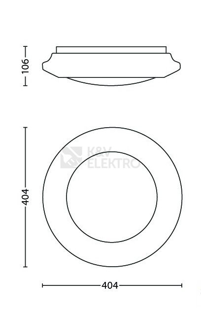 Obrázek produktu LED nástěnné a stropní svítidlo Philips Cinnabar 33365/31/16 2700K teplá bílá 5,5W 5