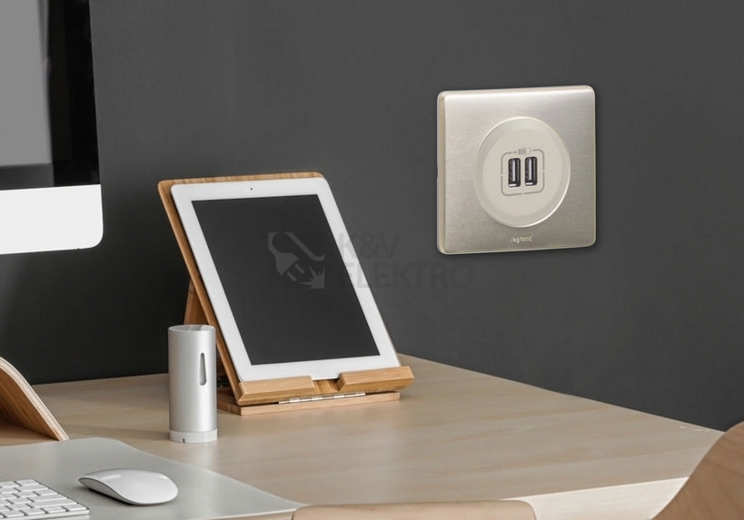 Obrázek produktu Legrand Céliane nabíječka USB 67462 0