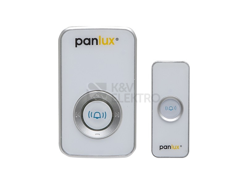 Obrázek produktu Bezdrátový domovní zvonek Panlux DELUXE PN75000001 0