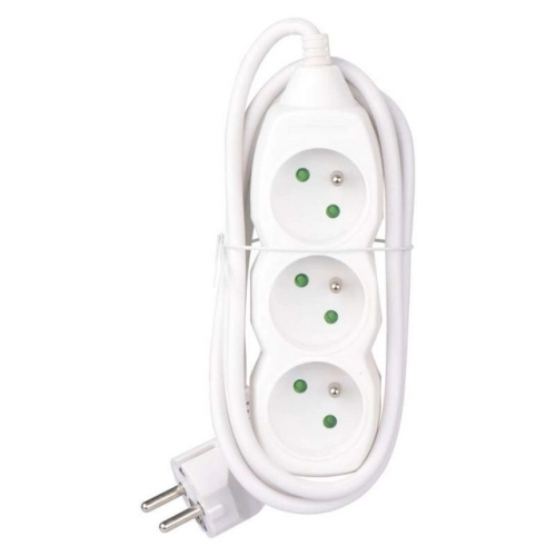 Prodlužovací kabel EMOS 1,5m/3zásuvky bílá P0311 1902030150 (obrázek 4)