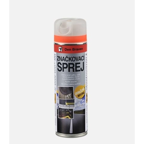 Den Braven značkovací sprej oranžový 500ml TP00006