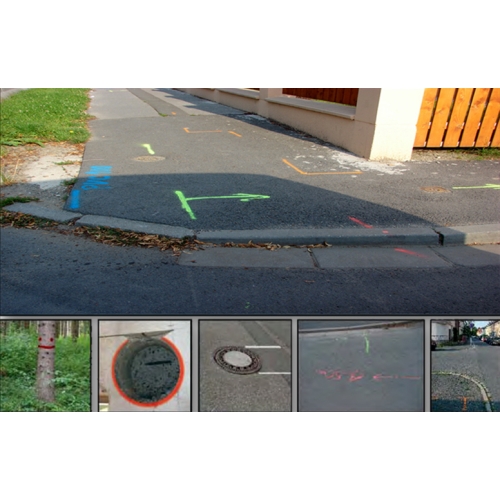 Den Braven značkovací sprej oranžový 500ml TP00006