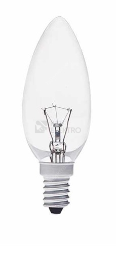 Obrázek produktu Žárovka průmyslová čirá TES-LAMP 25W E14 B35 svíčka 0