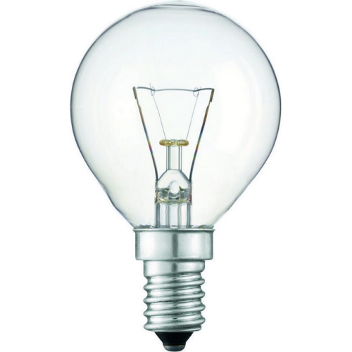 Levně Žárovka průmyslová čirá TES-LAMP 40W E14 P45 kapka