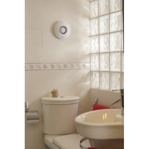 Axiální koupelnový ventilátor s automatickou žaluzií Airflow Icon 15 ECO (obrázek 2)