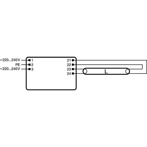 Elektronický předřadník OSRAM QTP-OPTIMAL 1X54-58/220-240 (obrázek 8)