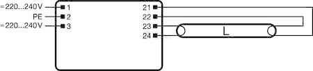 Obrázek produktu Elektronický předřadník OSRAM QTP-OPTIMAL 1X54-58/220-240 2