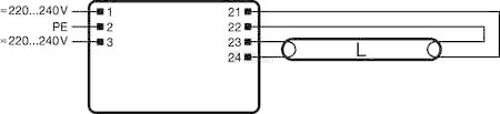 Obrázek produktu Elektronický předřadník OSRAM QTP-OPTIMAL 1X54-58/220-240 3