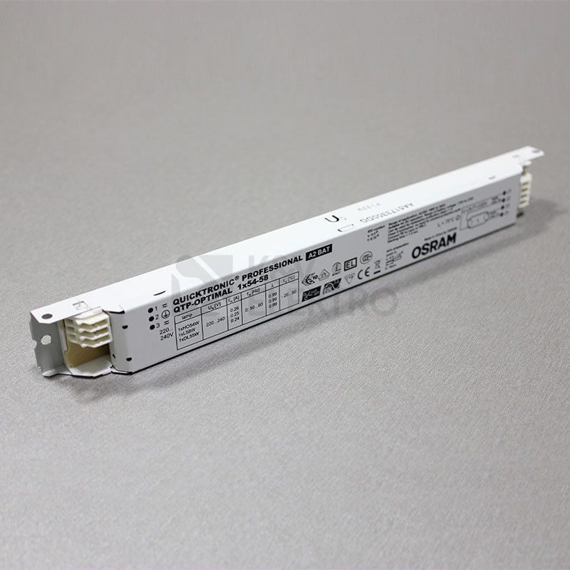 Obrázek produktu Elektronický předřadník OSRAM QTP-OPTIMAL 1X54-58/220-240 4