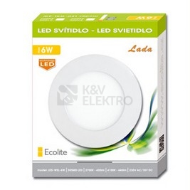 Obrázek produktu  Kulatý LED panel Ecolite LADA LED-WSL-25W/2700 25W 2700K teplá bílá 2