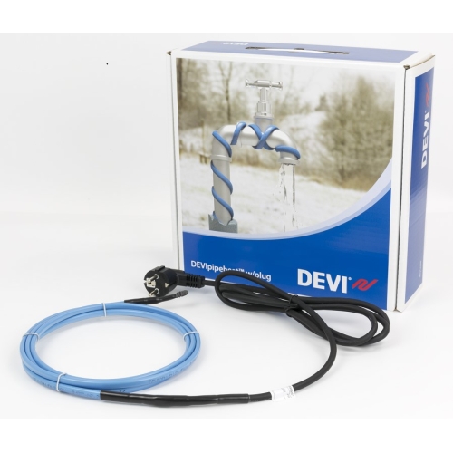 Levně Topný kabel samoregulační DEVIpipeheat w/plug (DPH-10) 2m 20W