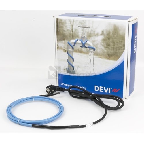  Topný kabel samoregulační DEVIpipeheat w/plug (DPH-10) 2m 20W