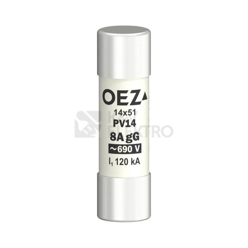 Obrázek produktu Pojistka válcová OEZ PV14 8A gG 0