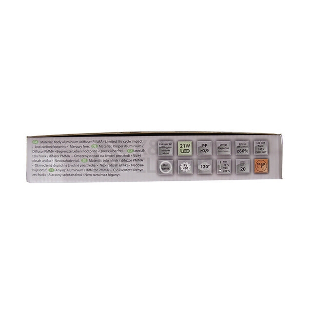 Obrázek produktu LED podhledové svítidlo McLED TORO R21 TR225-21W2700K-W-EN teplá bílá ML-412.016.33.0 2