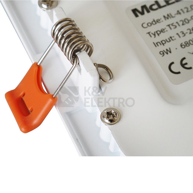 Obrázek produktu LED podhledové svítidlo McLED TORO S9 TS120-9W4000K-W-EN neutrální bílá ML-412.002.33.0 9