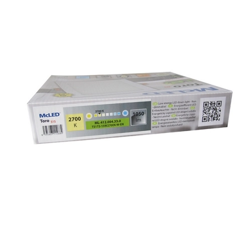 LED podhledové svítidlo McLED TORO S15 TS172-15W2700K-W-EN teplá bílá ML-412.004.33.0 (obrázek 11)