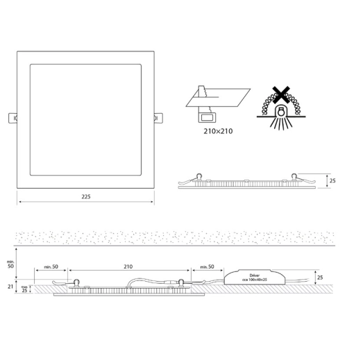 LED podhledové svítidlo McLED TORO S21 TS225-21W2700K-W-EN teplá bílá ML-412.007.33.0 (obrázek 10)